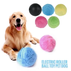 Automatic Cat & Dog Toy: Electric Roller Ball for Indoor & Outdoor Play