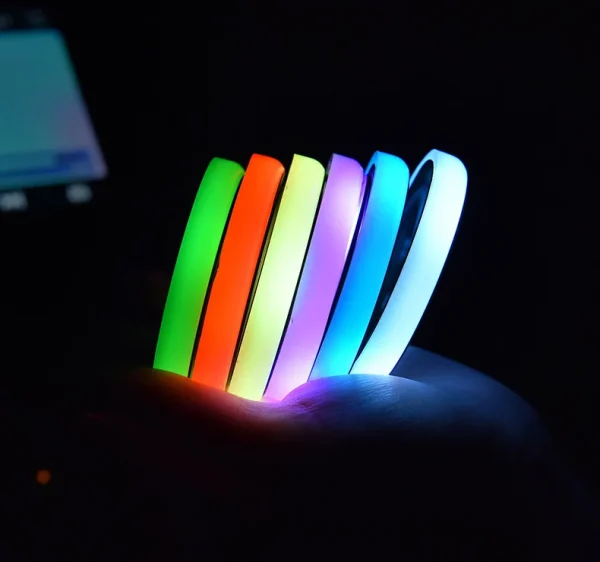 Multicolor LED Light-Up Coaster